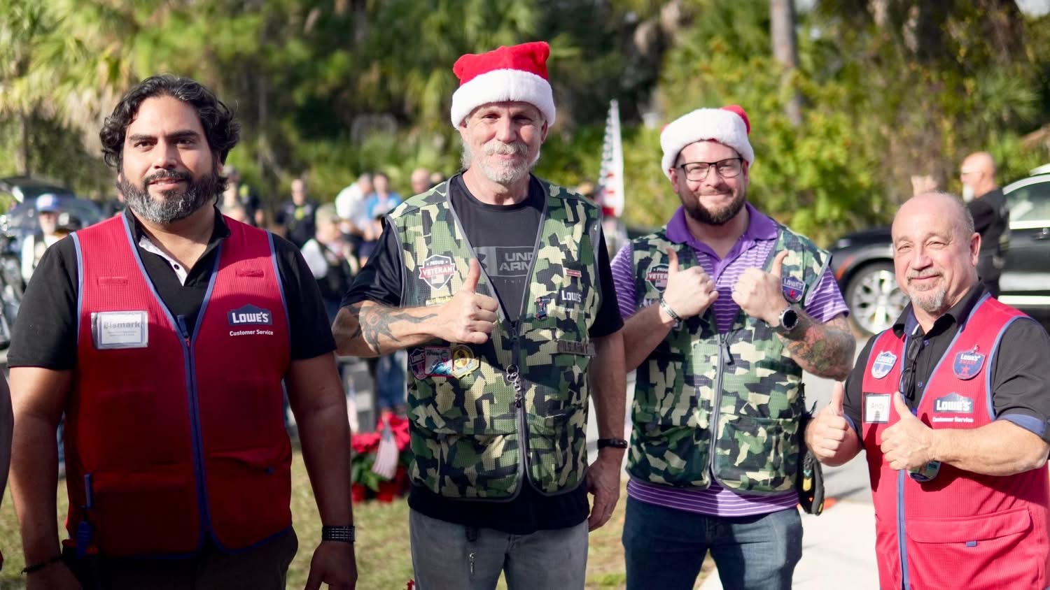 After 280 days of life on the road in the Van of Valor, the gift of permanence, provided by Building Homes for Heroes with support from Lowe's, Chase, JPMorgan, and the local North Port Police and Fire Departments, has transformed their world.