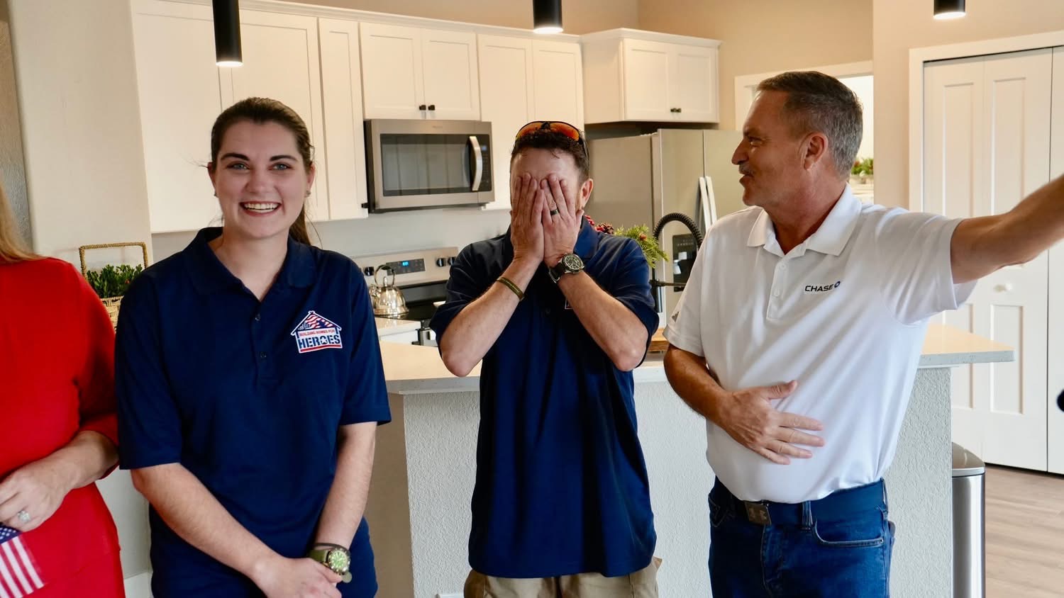 After 280 days of life on the road in the Van of Valor, the gift of permanence, provided by Building Homes for Heroes with support from Lowe's, Chase, JPMorgan, and the local North Port Police and Fire Departments, has transformed their world.