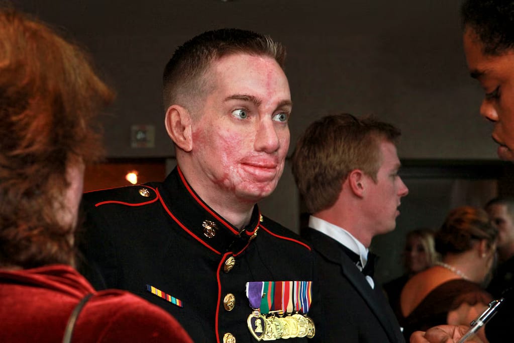 From Rogers and Fayetteville comes the modern story of Marine Cpl. Aaron Mankin, severely wounded by an IED in Iraq in 2005, who has become a powerful national advocate for wounded warriors.