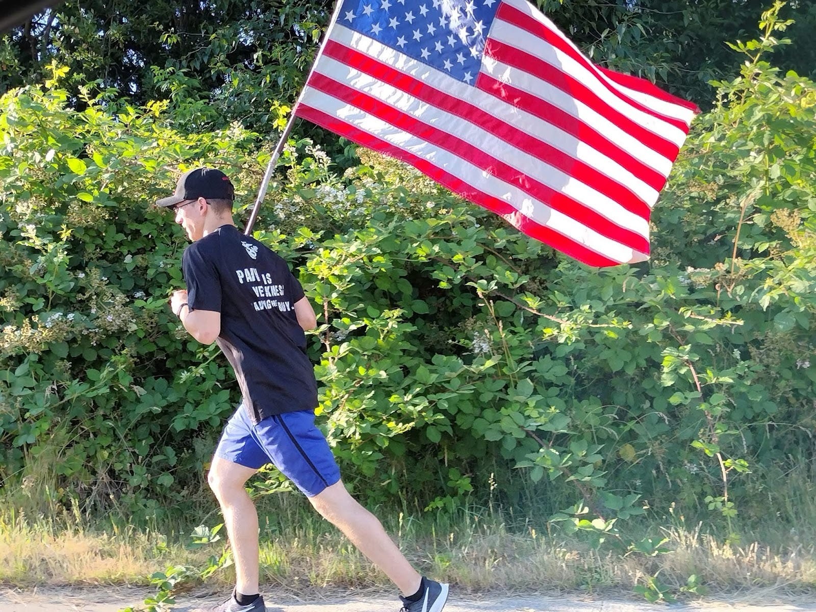 Washington State Freedom Runner: A Patriot's Tribute to Fallen Heroes