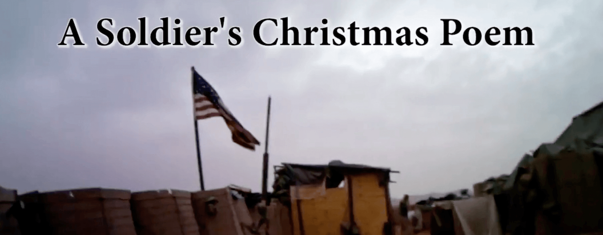 "It's about restoring credit to the actual author, Schmidt, a lance corporal doing his job to bring recognition to the forgotten soldier at Christmas,” said Dr. Wallace. “I aim to present his original, powerful words credited to the Marine who wrote them. But more importantly, it's about grounding those words in a specific, real-world context for a post-9/11 generation of service members and their families." The authenticity of the video hinges on its visuals, all credited to the service members who documented their reality. The primary visual archivists are: Dr. Wallace, the then-Tech Sgt. Air Force combat photographer, who earned a Bronze Star with Valor and Purple Heart during conflict in which (then) Petty Officer 1st Class John Pearl, a U.S. Navy journalist, captured.